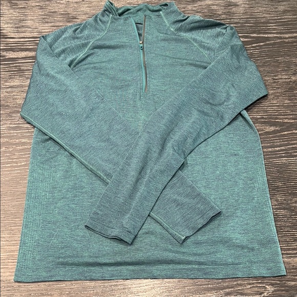 lululemon athletica Teal Lightweight Jacket Quarter Zip